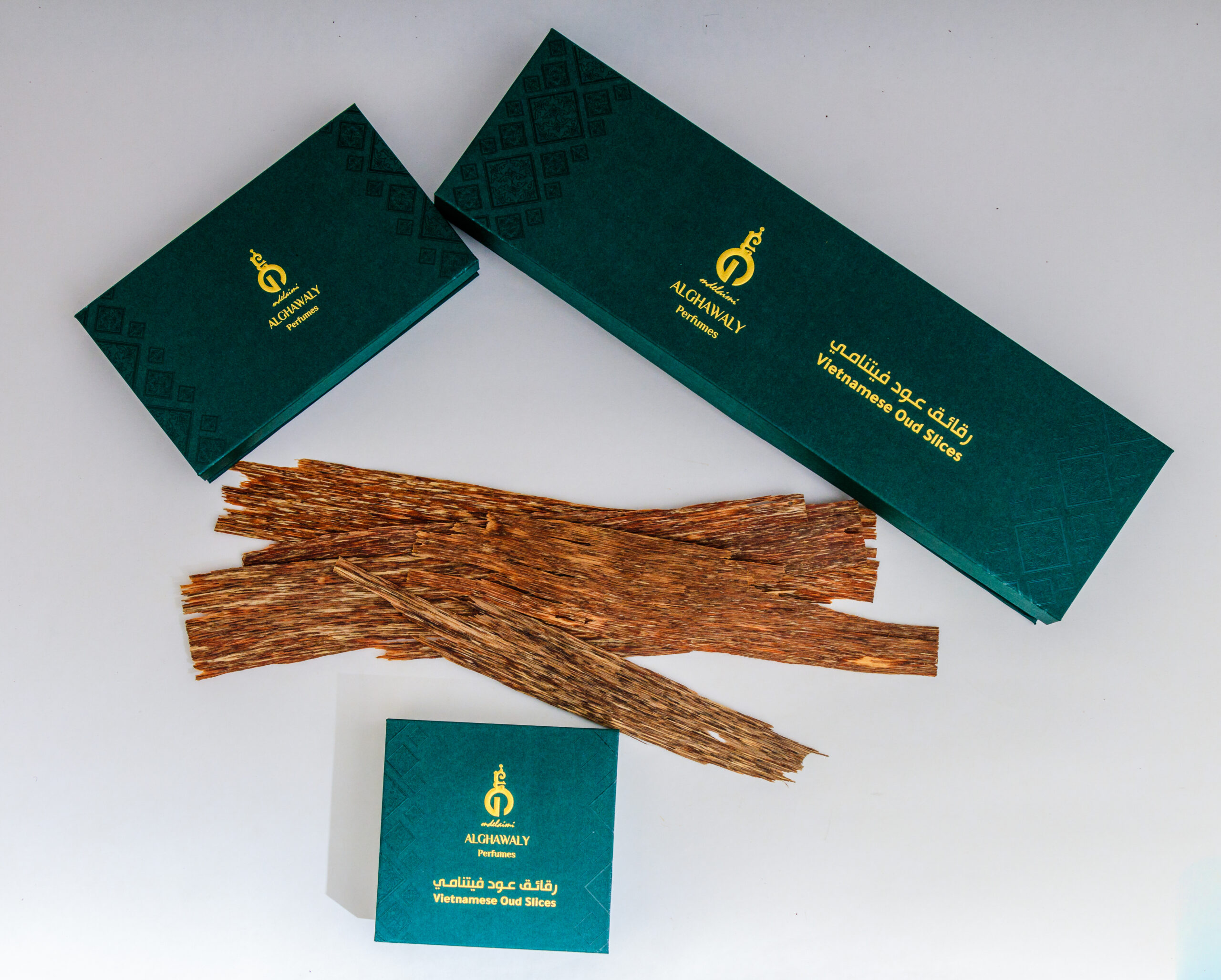Natural Raqaeq Oud Vietnam 12 Gram عود رقائق فيتنامي