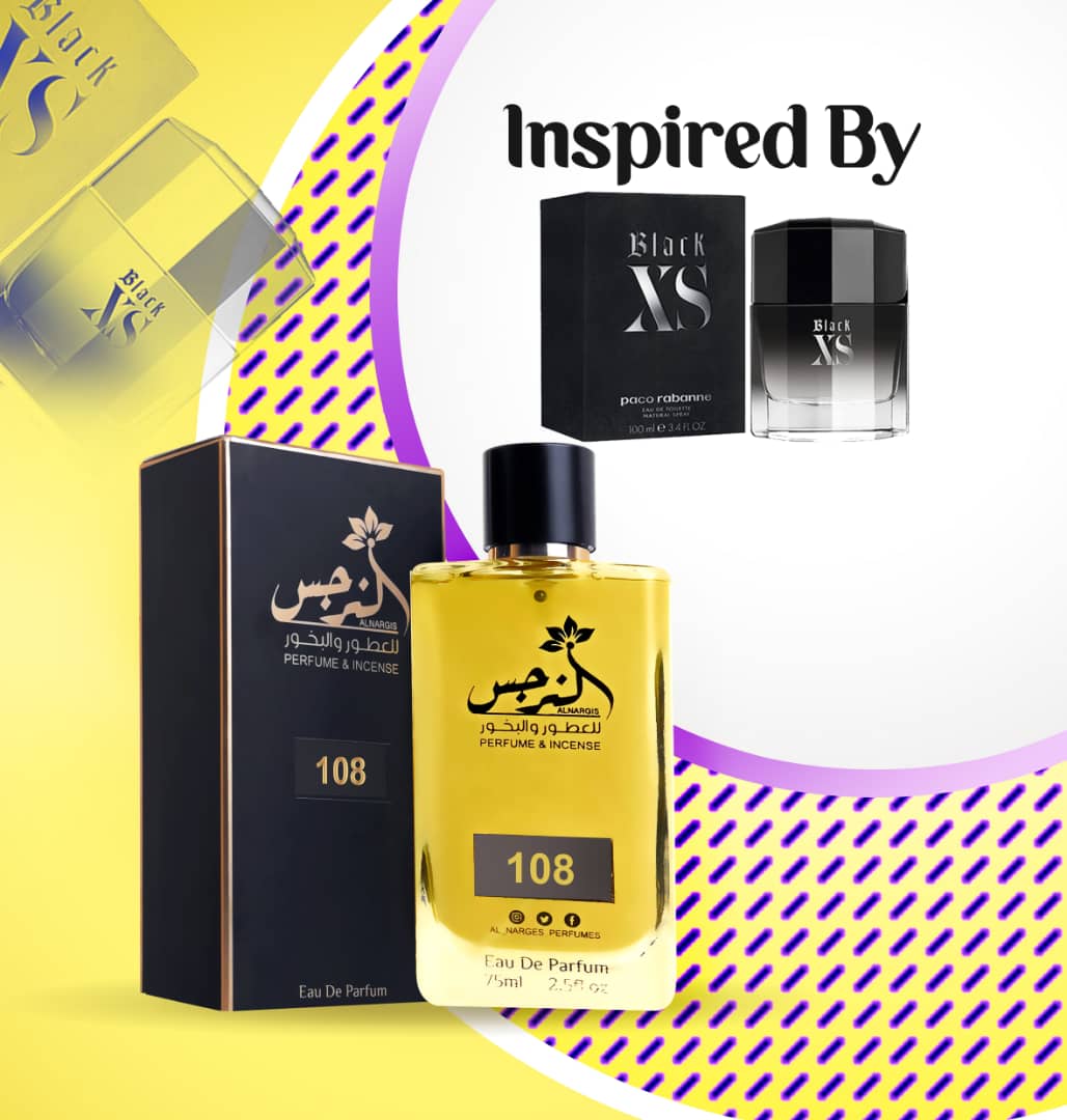 Perfume No. 108 عطر رقم 108 / بلاك اكس اس