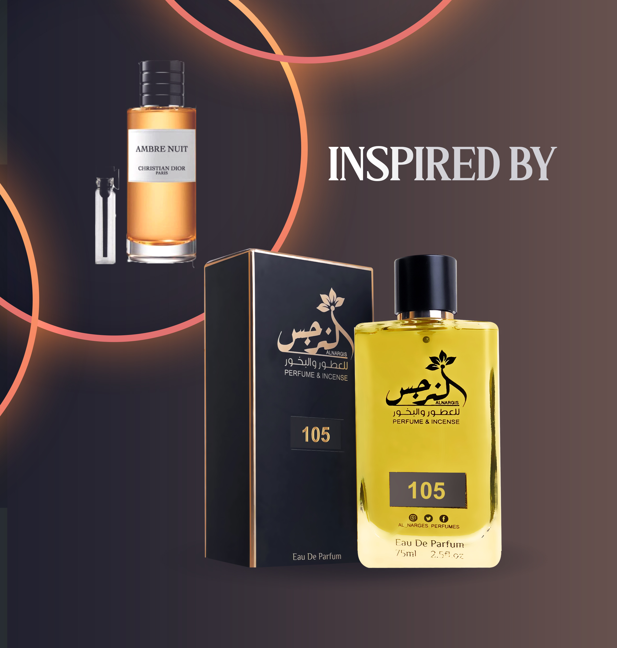 Perfume No. 105 عطر رقم 105 / عنبر ديور