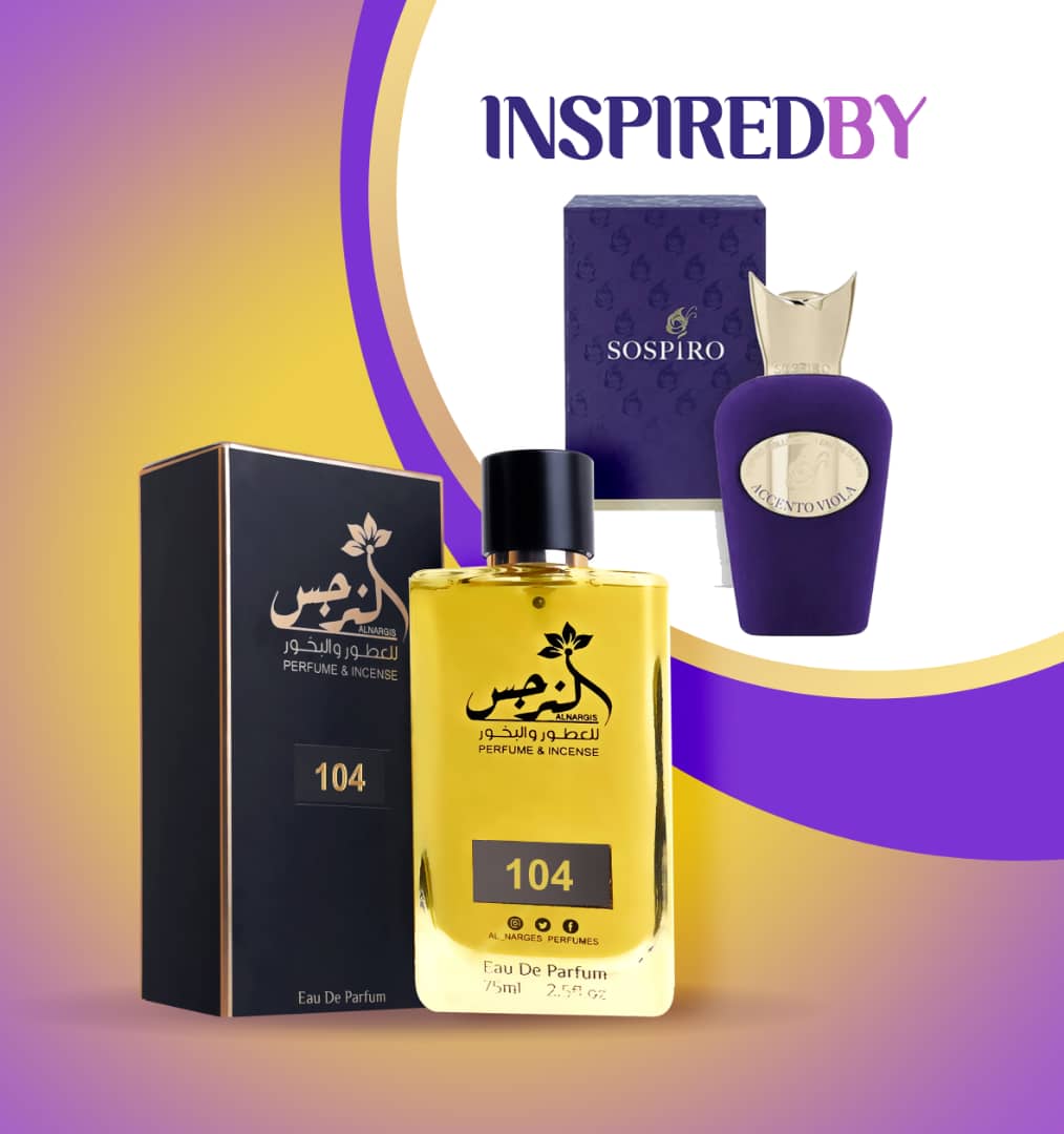 Perfume No. 104  عطر رقم 104 / اكسنتو