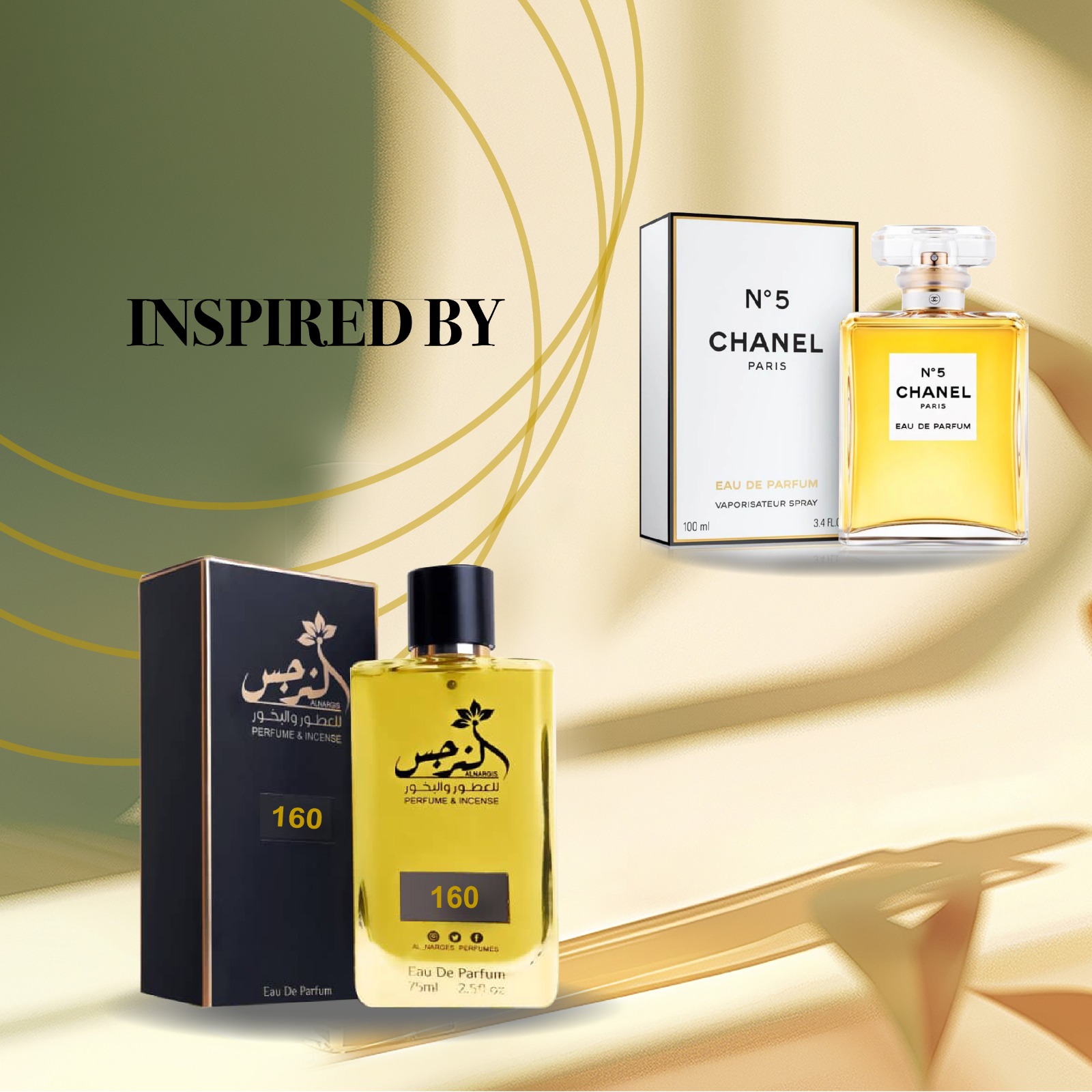 Perfume No. 160 عطر رقم 160 / شانيل