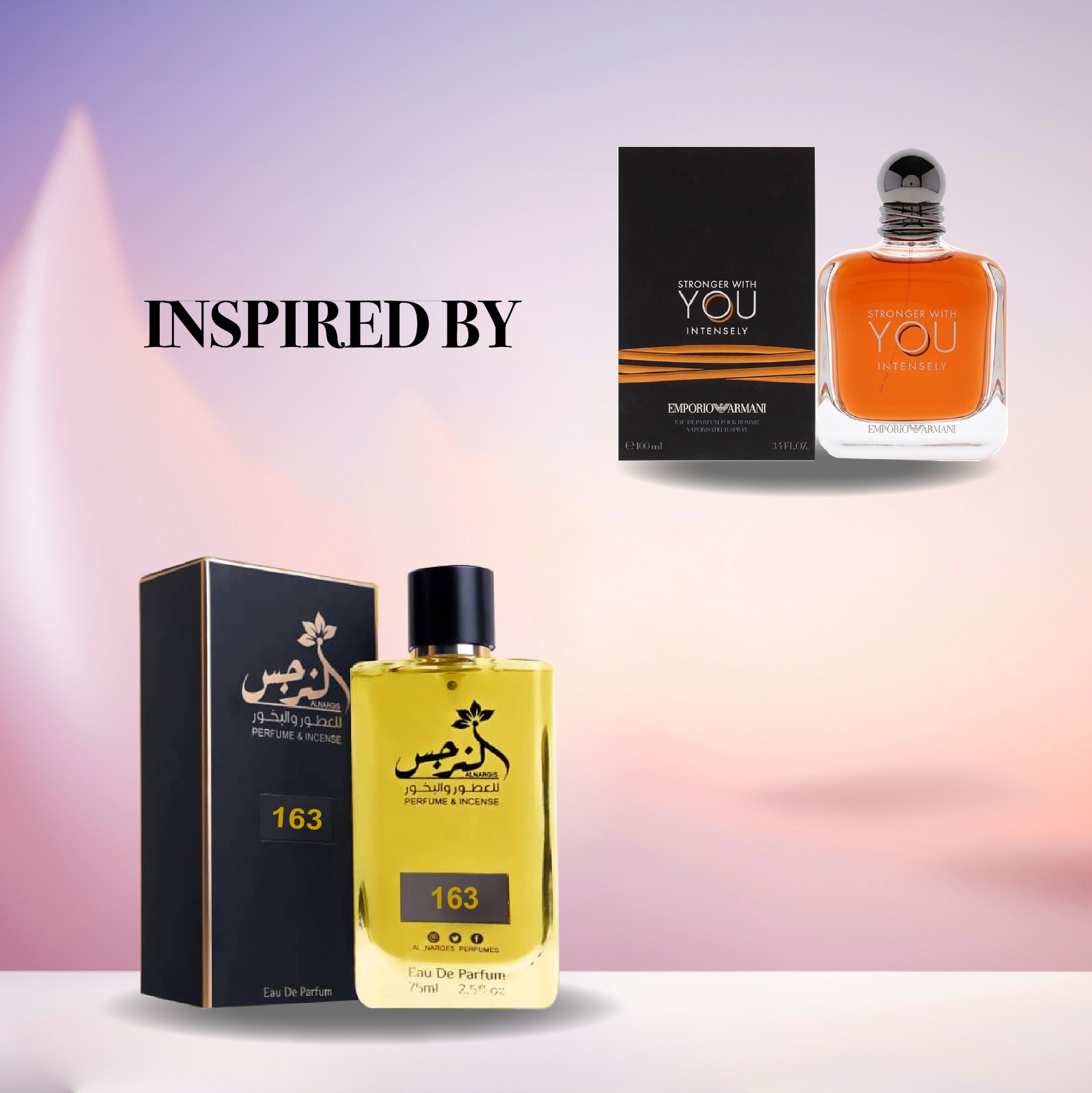 Perfume No. 163 عطر رقم 163 / سترونجر معك بكثافة