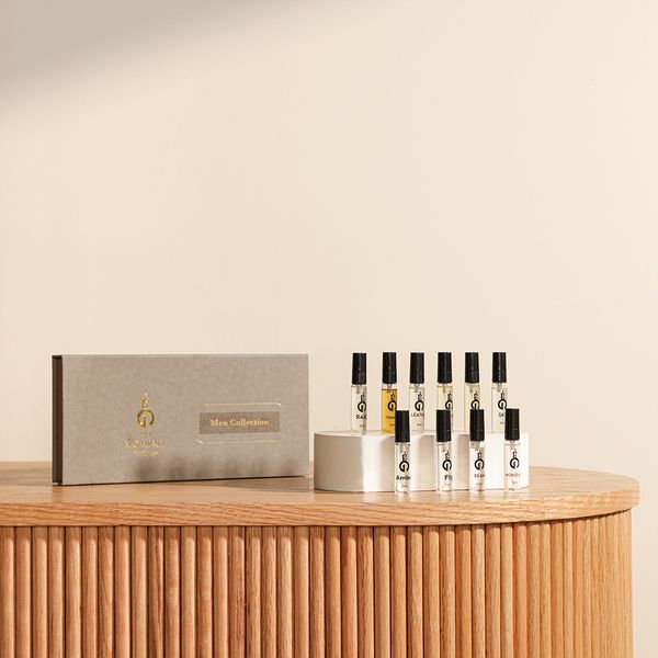 Men Collection Perfume Set 5ml-10pcs  مجموعة عطور للرجال 5مل × 10 قطع