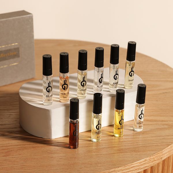 Unisex Collection Perfume Set 5ml-10pcs  مجموعة عطور للجنسين 5مل × 10 قطع